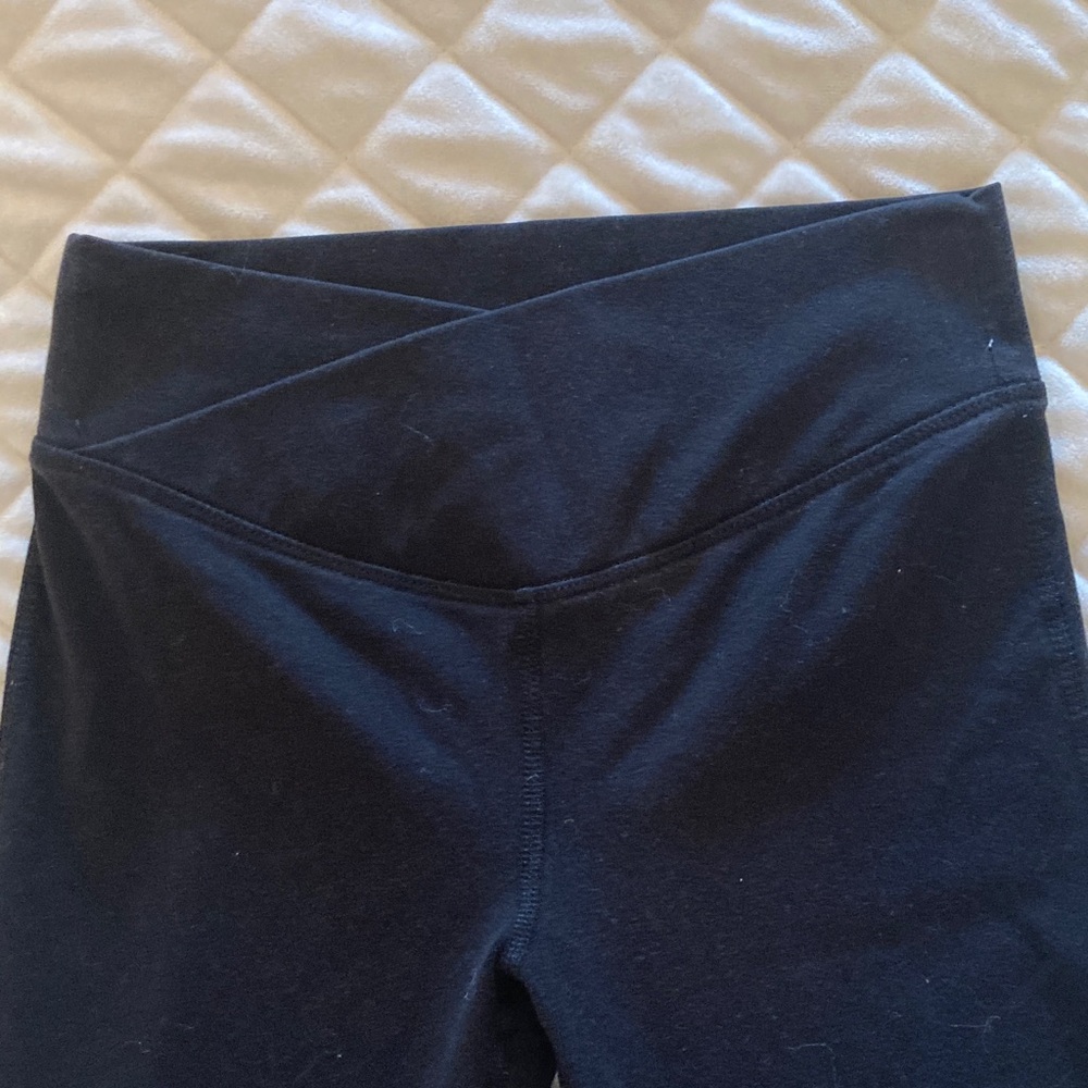 Girls Powerchill Black V Waist Flares